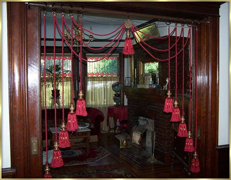 Rope and Tassel Portiere