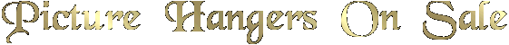 Sale Picture Hangers